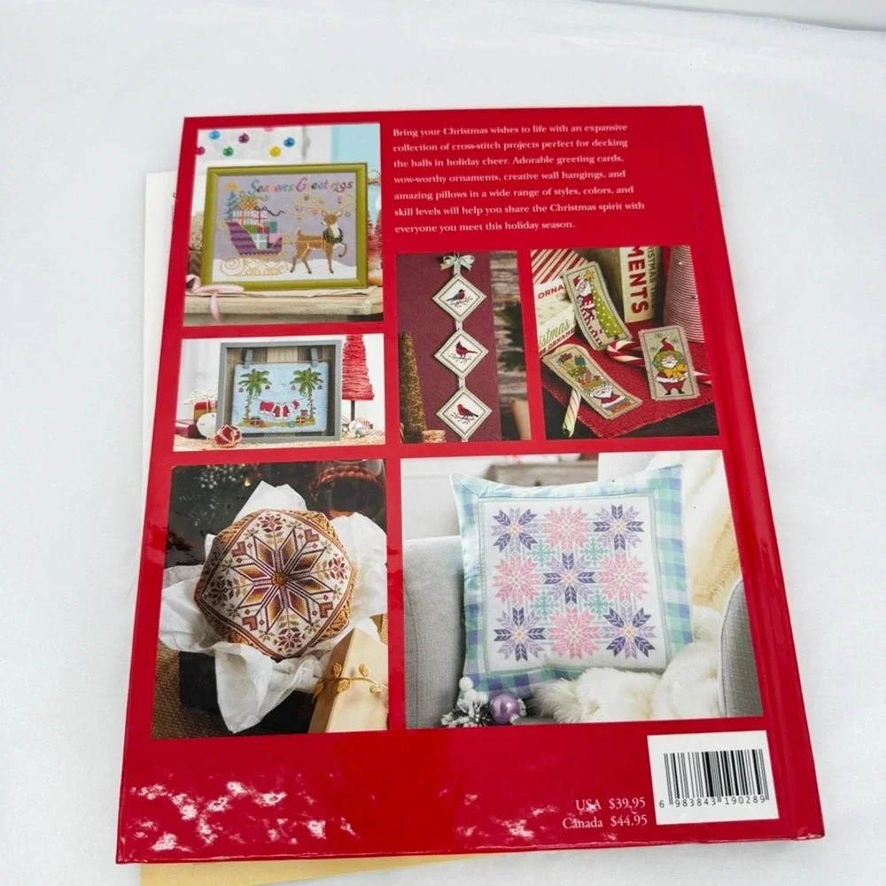 A Cross-Stitch Christmas Warmest Wishes Patterns Holiday Craft Book Craftaways